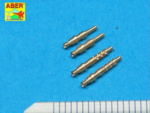 Aber A32003 Set of 4 barrels tips for German 7,92 mm MG 17 aircraft machine guns 1/32 – Bild 2