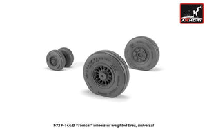 Armory Models AW72331 F-14A/B Tomcat early type wheels w/ weighted tires 1/72 – Bild 4