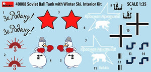 MiniArt 40008 SOVIET BALL TANK w/ WINTER SKI. INTERIOR KIT 1/35 – zdjęcie 10