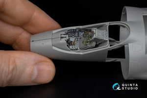 Quinta Studio QD48303 Harrier Gr.1/Gr.3 Early 3D-Printed &amp;amp; coloured Interior on decal paper (Kinetic) 1/48 – Bild 11