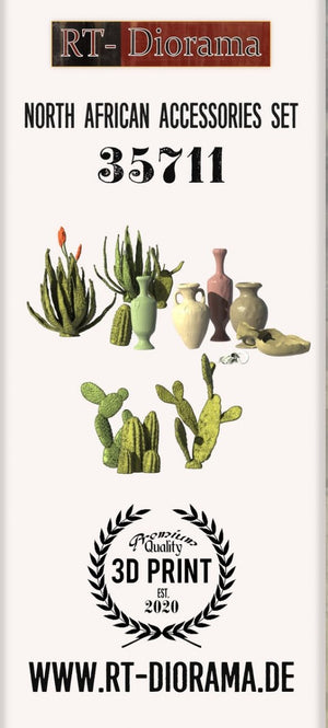 RT-Diorama 35711 North African Accessories Set 1/35 – imagen 3