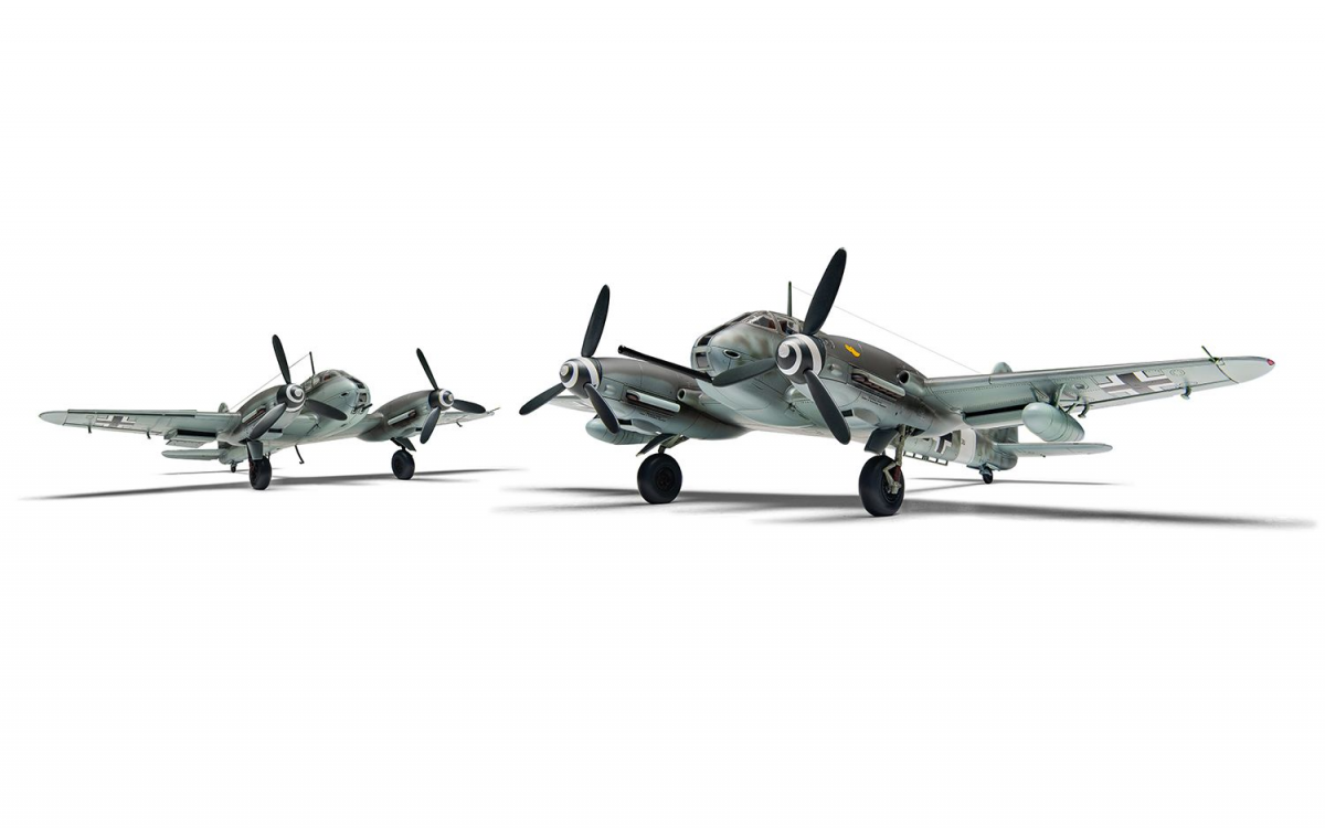 Airfix 04066 Messerschmitt Me 410A-1/U2 U4 1/72 – image 5