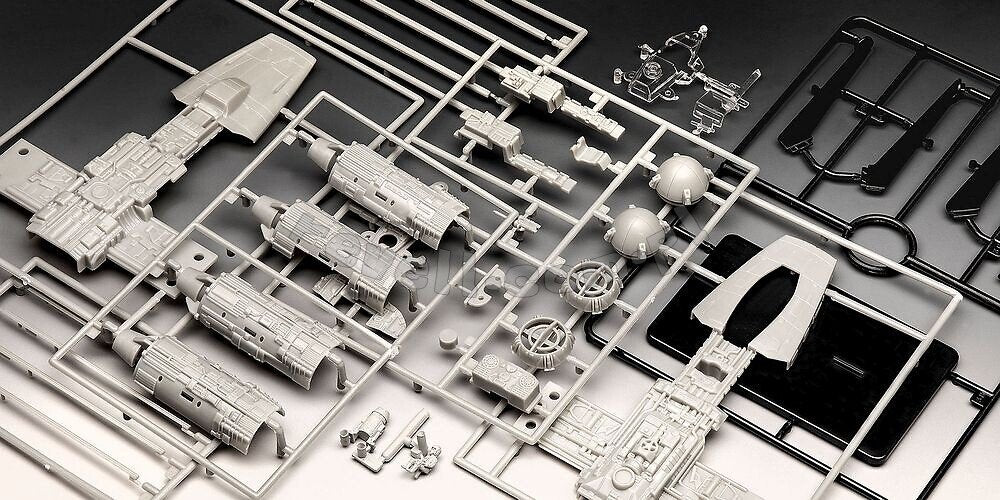 Revell 05658 Y-wing Fighter STAR WARS SET 1/106 – immagine 7