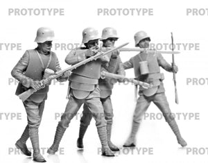 ICM 35722 WWI German Infantry in аrmor 1/35 – immagine 4
