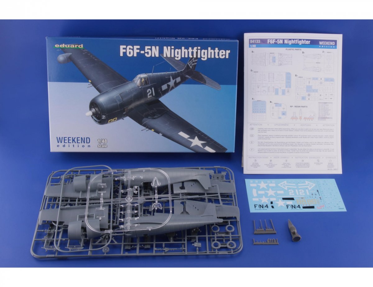 Eduard 84133 F6F-5N Nightfighter 1/48 – Bild 2