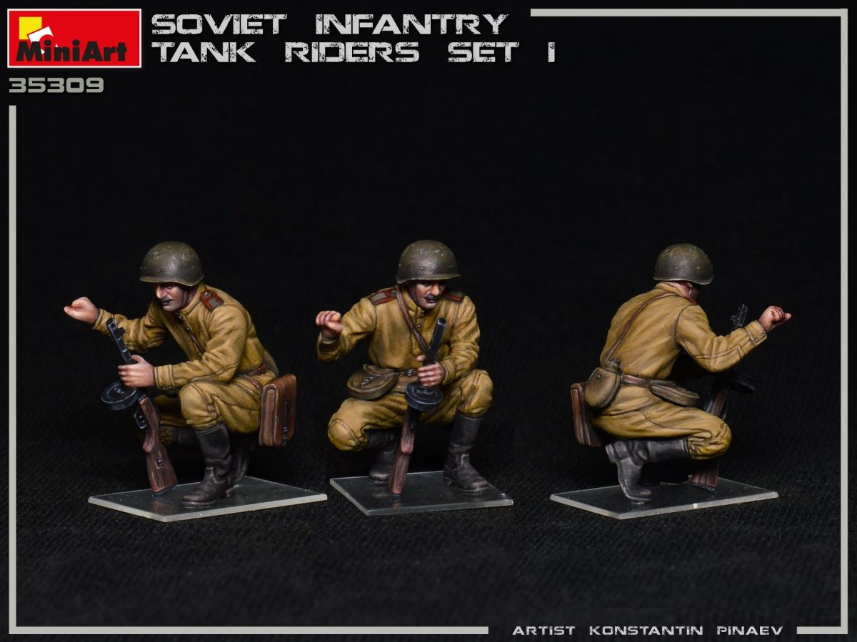 MiniArt 35309 SOVIET INFANTRY TANK RIDERS SET 1 1/35 – image 14