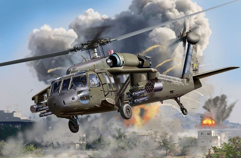 Maquette d&amp;#39;hélicoptère de transport Revell 64940 UH-60A au 1/72 – image 2