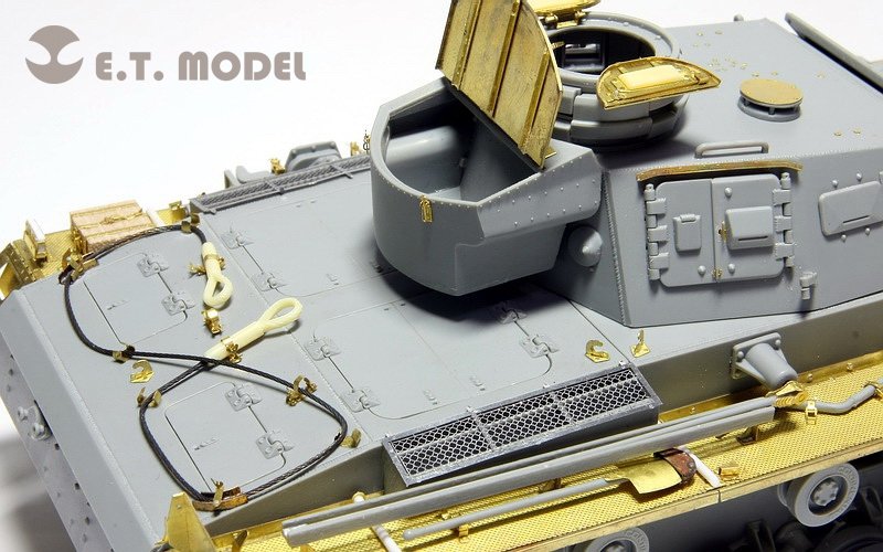 E.T. Model E35-030 WWII German Pz.Kpfw.III Ausf.J Basic (For DRAGON 6463/6394) 1/35 – Bild 8
