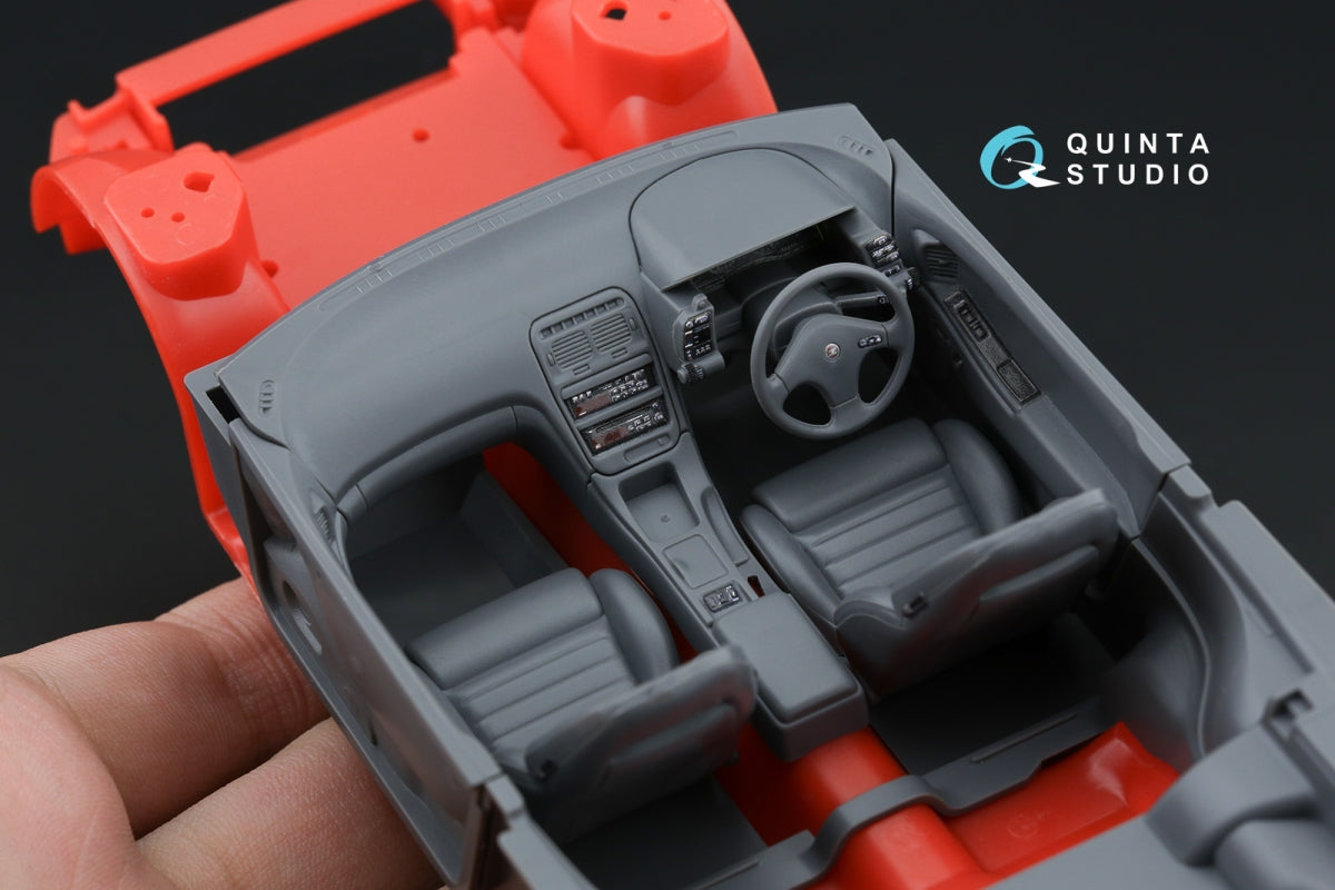 Quinta Studio QD24020 Nissan Fairlady 300ZX Z32 3D-Printed colored Interior on decal paper (Hasegawa) 1/24 – image 13