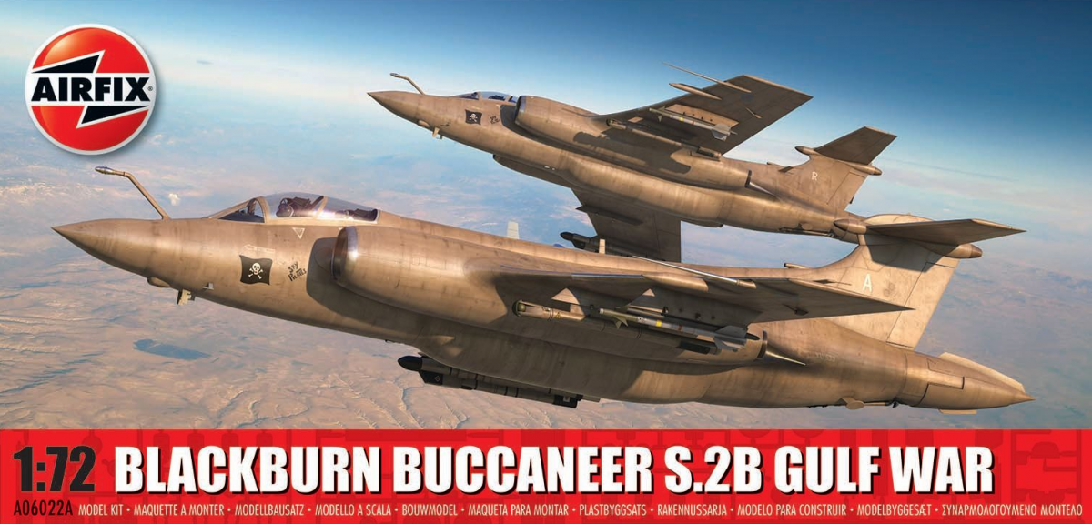 Airfix 06022A Blackburn Buccaneer S.2B GULF WAR 1/72