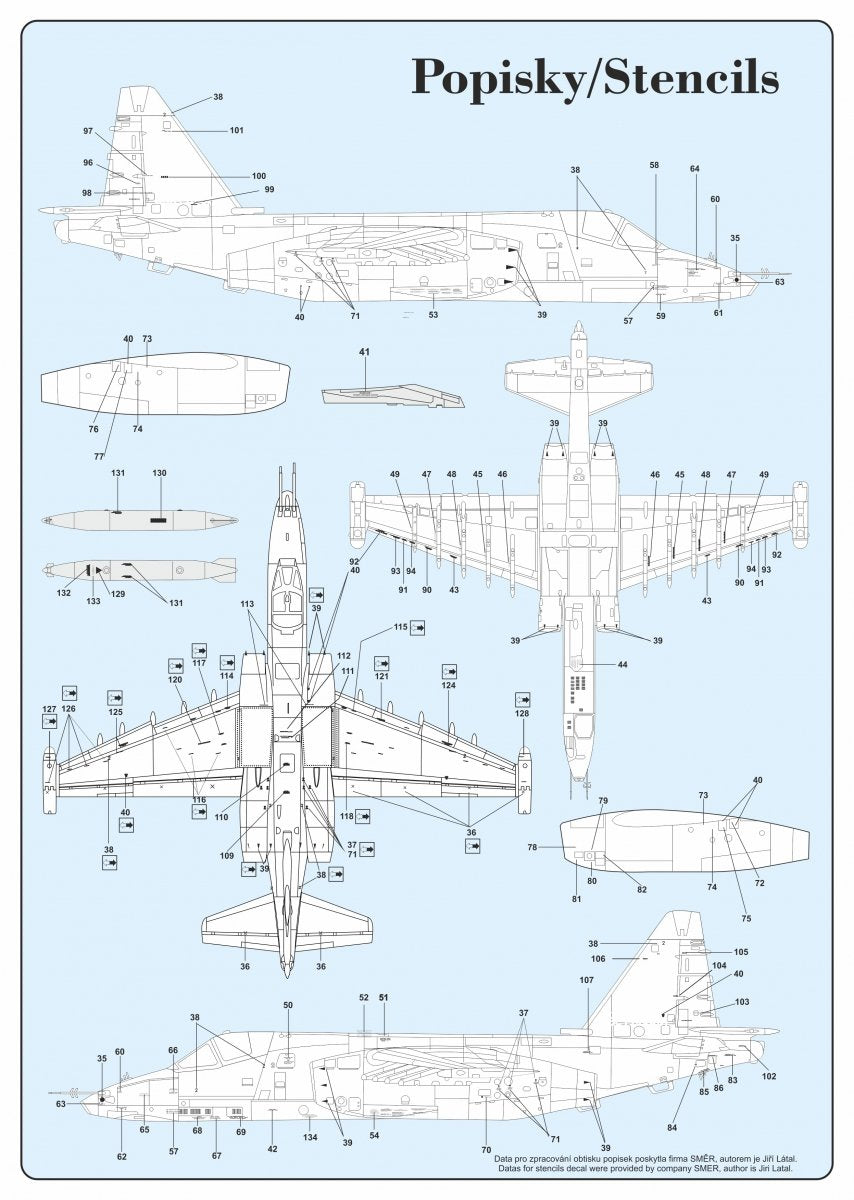 Kozavody Prostejov KPM4806 Su-25SM 1/48 – Bild 2
