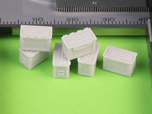 Master GM-35-068 Skrzynki amunicyjne M2 do karabinu Browning M2 .50 - używane w okresie II w. św. (6 szt.) - ZAMKNIĘTE 1/35 – Bild 3