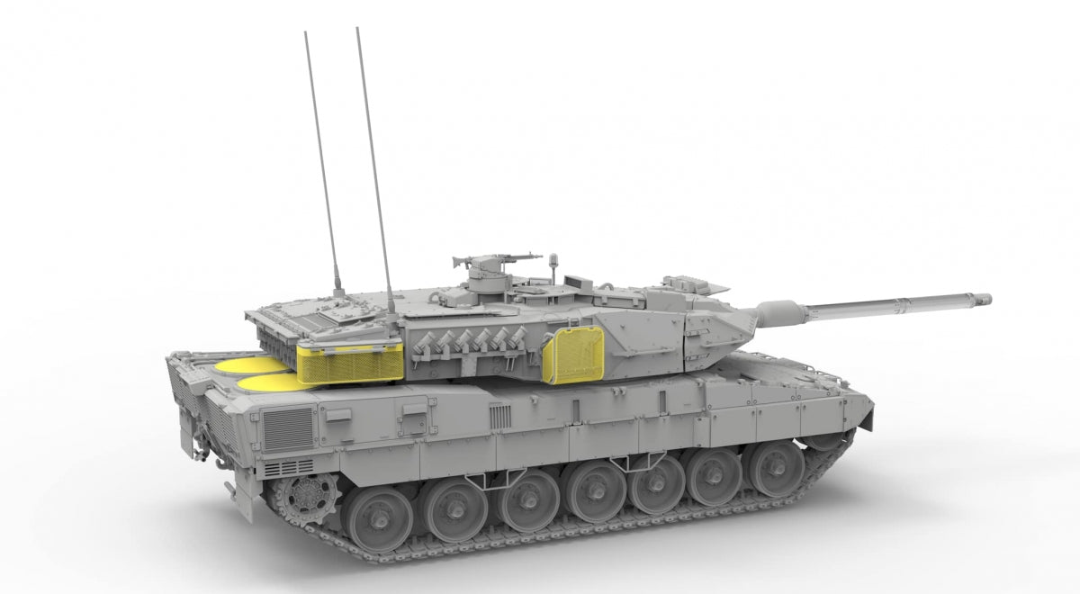 Border Model BT-040 German Main Battle Tank Leopard 2 A7V 1/35 – immagine 4