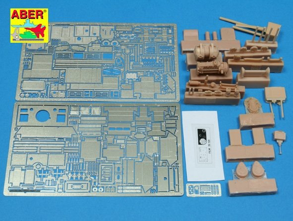 Aber 35120 Panzer IA cz.3 wnetrze (TRI) 1/35
