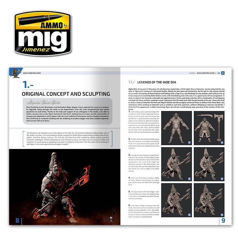 Ammo of Mig Jimenez 6220 ENCYCLOPÉDIE DES FIGURINES TECHNIQUES DE MODÉLISATION VOL. 0 - GUIDE RAPIDE DE PEINTURE (Anglais) – image 6