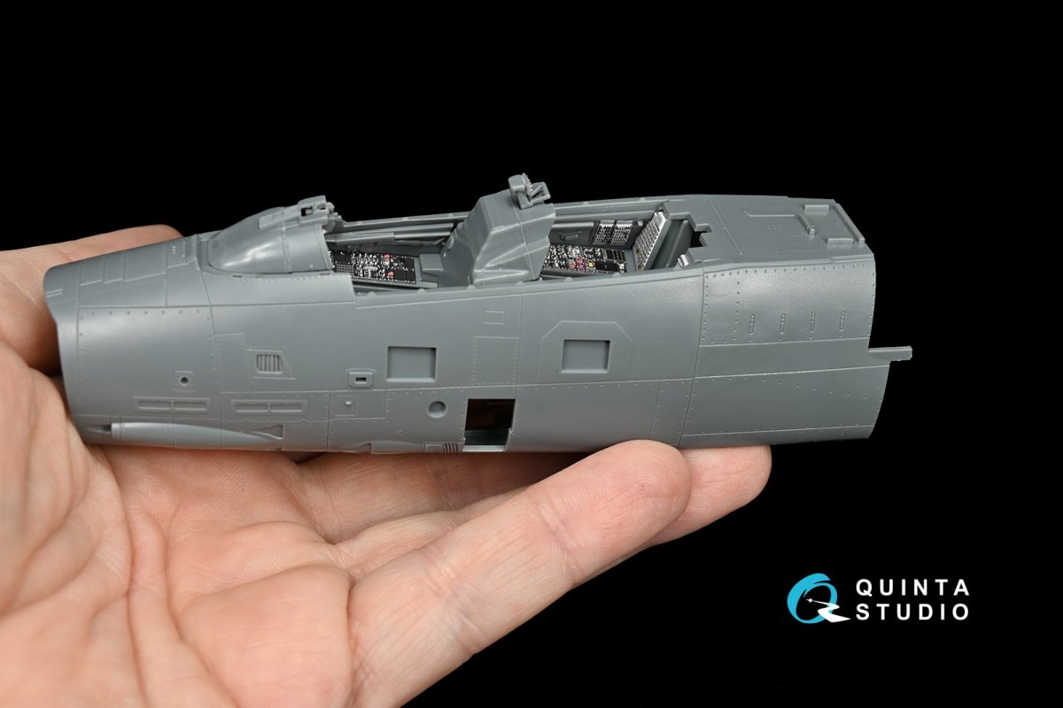 Quinta Studio QD48074 F-14D 3D-Printed &amp;amp; coloured Interior on decal paper (for AMK kit) 1/48 – Bild 7