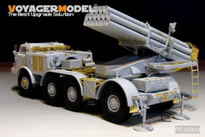 Voyager Model PE35900 Modern Russian 9P140 TEL of 9K57 Uragan(BM-27) MLRS Basic For TRUMPETER 1/35 – Bild 6