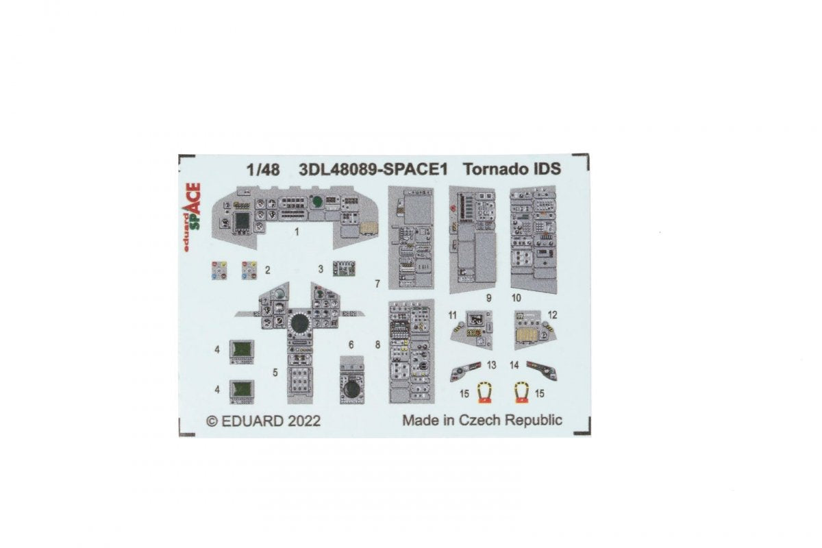 Eduard 3DL48089 Tornado IDS SPACE REVELL, EDUARD 1/48 – immagine 3