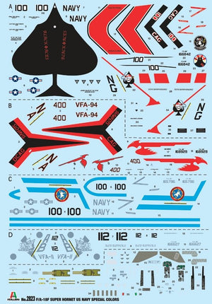 Italeri 2823 F/A-18F US Navy Special Colors 1/48 – image 4