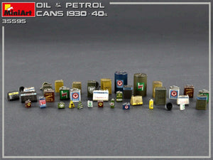 MiniArt 35595 OIL &amp;amp; PETROL CANS 1930-40s 1/35 – zdjęcie 4