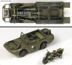 Academy 13408 M3 HALF TRACK &amp;amp; 1/4ton AMPHIBIAN VEHICLE 1/72 – immagine 3
