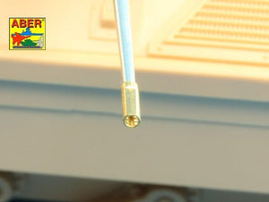 Aber 35L-180 25mm M242 Bushmaster early chain gun barrel &amp;amp; 7,62mm M240 machine gun barrel used on early M2/M3 Bradley or LAV-25 1/35 – Bild 5
