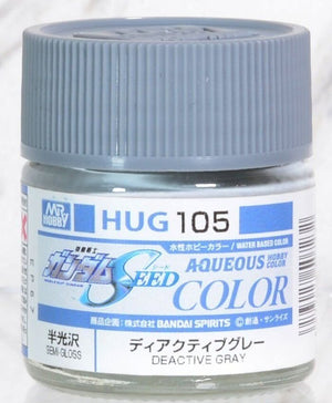 Gunze Sangyo HUG-105 Mr.Hobby Gris Désactif (Semi-Brillant)