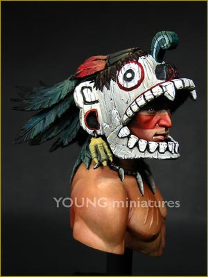 Young Miniatures YH1819 Aztec Warrior 1/10 – Bild 2