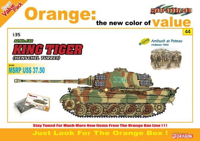 Cyber Hobby 9144 Sd.Kfz.182 King Tiger (Henschel Turret) 1/35