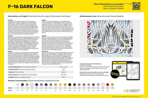 Heller 35411 F-16 Dark Falcon - Starter Kit 1/48 – image 4