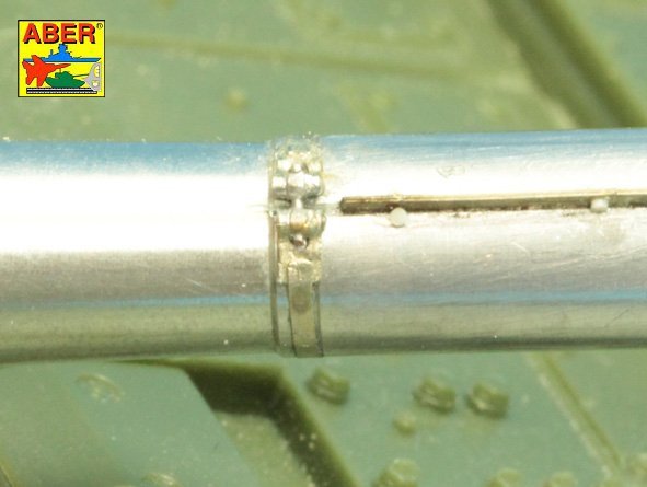 Aber 35L-145 125mm 2A46M-5 Barrel for Russian Tank T-90 T-90A 1/35 – immagine 15
