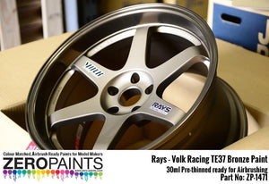 Zero Paints ZP-1471 Rays - Volk Racing TE37 Bronze Paint 30ml – image 2