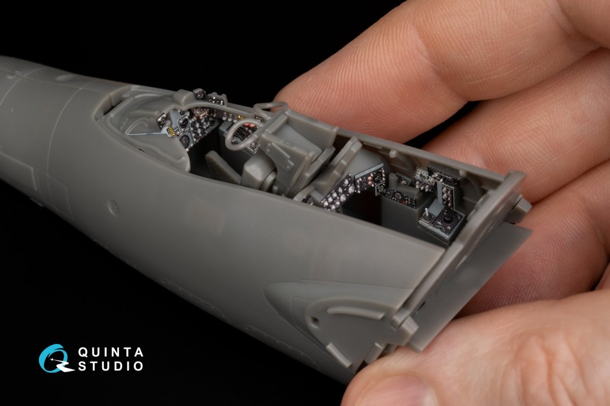 Quinta Studio QD48348 Buccaneer S.2C/D 3D-Printed &amp;amp; colored Interior on decal paper (Airfix) 1/48 – image 15