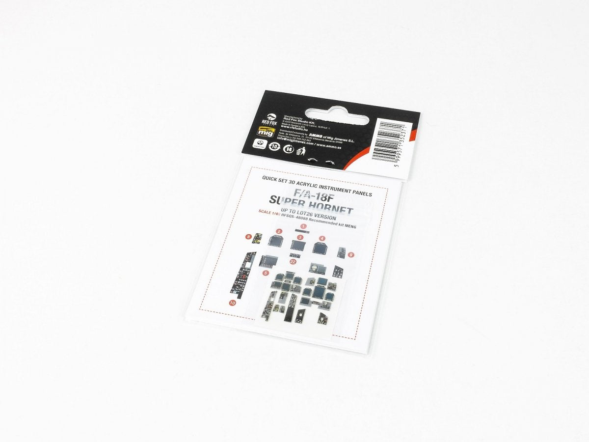 Red Fox Studio QS-48088 F/A-18F Super Hornet Meng 1/48 – Bild 2