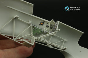 Quinta Studio QD32139 Hawker Hurricane Mk.IIb 3D-Printed &amp;amp; coloured Interior on decal paper (Revell) 1/32 – zdjęcie 3