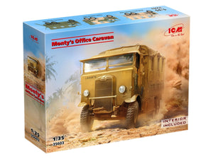 ICM 35603 Monty&amp;#39;s Office Caravan 1/35 – imagen 2