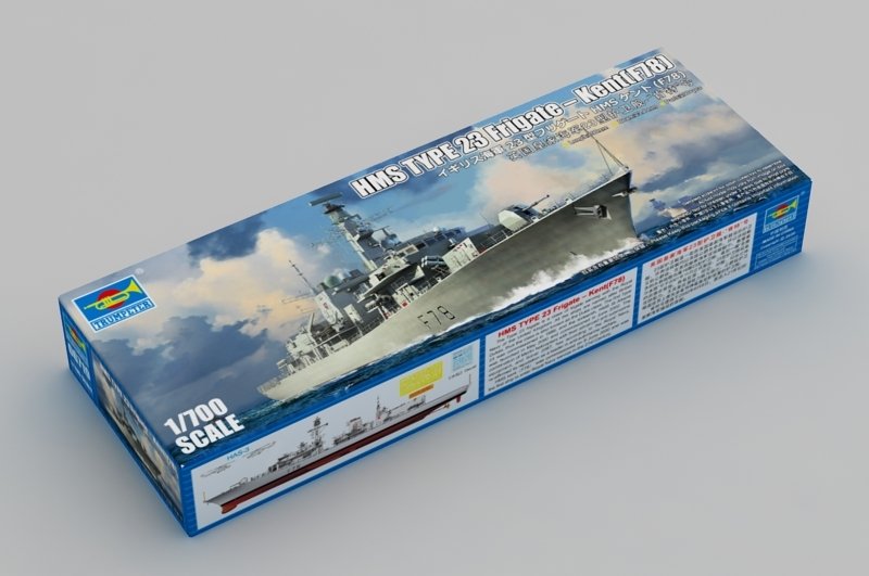 Trumpeter 06719 HMS TYPE 23 Frigate - Kent (F78) 1/700 – immagine 2