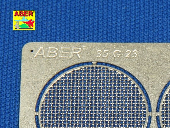 Aber 35G23 Grilles for german self proppeled gun Geschützwagen Tiger für 17cm Kanone 72 1/35 – Bild 4