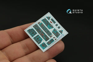 Quinta Studio QD48339 Mi-8MT 3D-Printed &amp;amp; coloured Interior on decal paper (Zvezda) 1/48 – immagine 7
