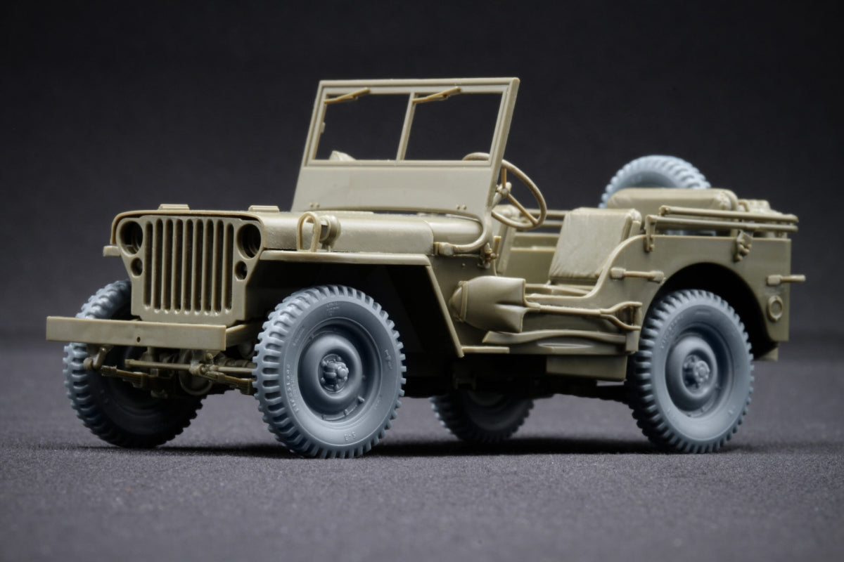 ScaleX WW 35001 U.S WILLYSMB Ordinary wheel set (Universal) 1/35