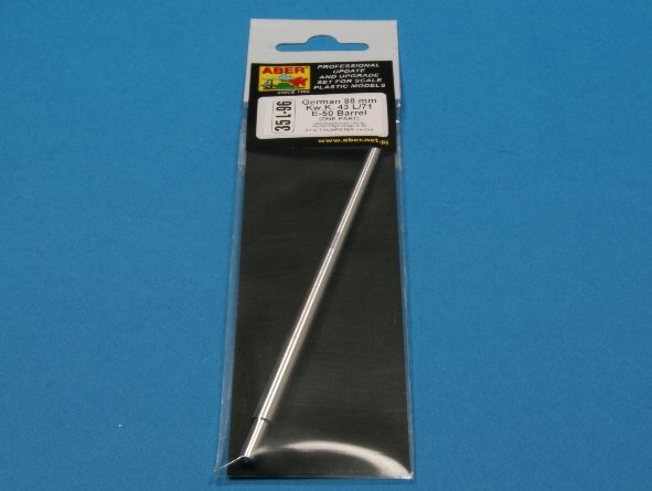 Aber 35L-096 Canon monobloc allemand de 88 mm Kw.K. 43 L/71 pour char standard E-50 (1/35) – image 3