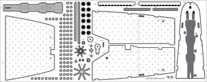 Pontos 35007F1 USS BB-61 Iowa 1984 Detail Up Set 1/350 – immagine 11