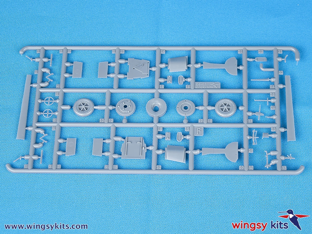 Wingsy Kits D5-12 Swiss Air Force Fighter MESSERSCHMITT Bf 109 E-3a 1/48 – zdjęcie 8