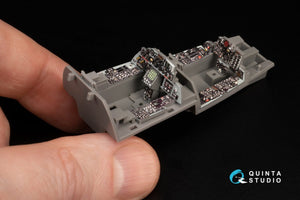 Quinta Studio QDS-48370 F-4E tardif sans DMAS Intérieur imprimé en 3D et coloré sur papier décalcomanie (Meng) (Petite version) 1/48 – image 12
