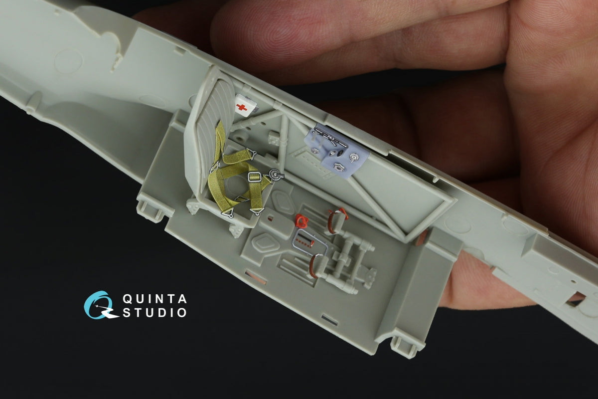 Quinta Studio QD+32241 MiG-3 3D-Printed &amp;amp; coloured Interior on decal paper (Trumpeter) (with 3D-printed resin parts) 1/32 – Bild 8