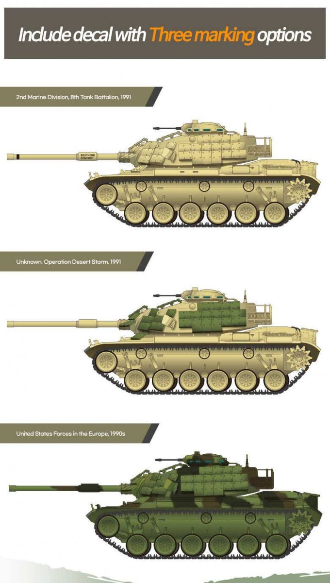 Academy 13425 M60A1 RISE P 1/72 – Bild 3