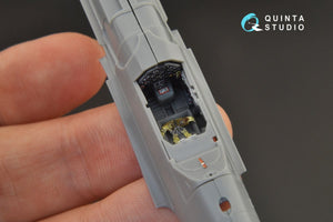 Quinta Studio QD72037 Bf 109 G-6 3D-Printed &amp;amp; coloured Interior on decal paper (Tamiya) 1/72 – Bild 5