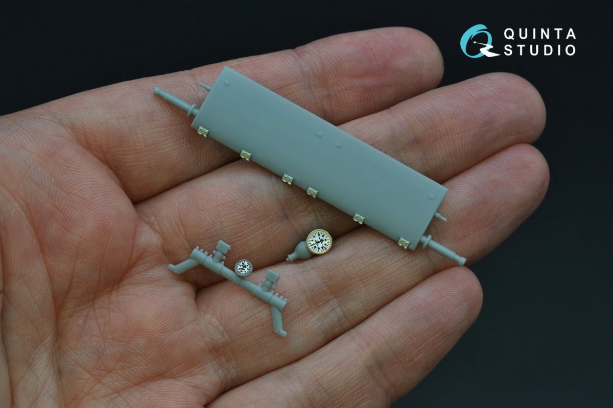 Quinta Studio QD32085 Albatros D.V 3D-Printed &amp;amp; coloured Interior on decal paper (Wingnut Wings) 1/32 – Bild 9