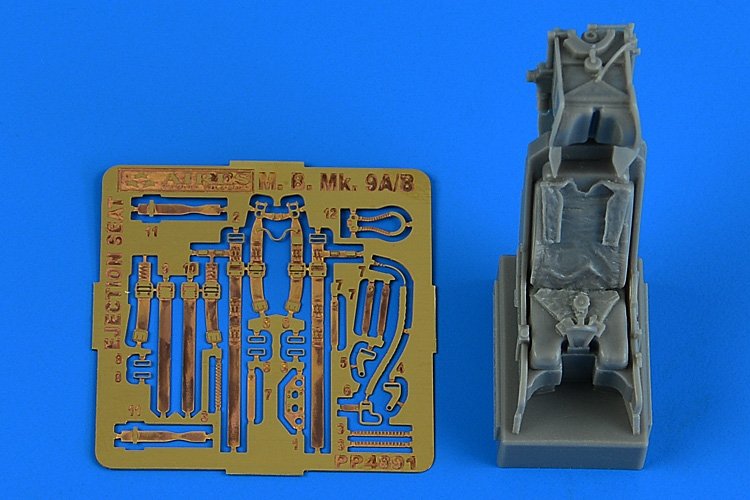 Aires 4891 MB Mk.9A/B ejection seat for Harrier Gr.1/Gr.3 1/48