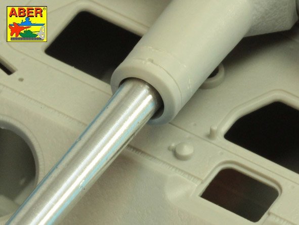 Aber 35L-247 Barrel for German 8,8cm Kw.K 43/3 L/71 (one part) gun used on Tiger B Porsche turret-early 1/35 – Bild 7